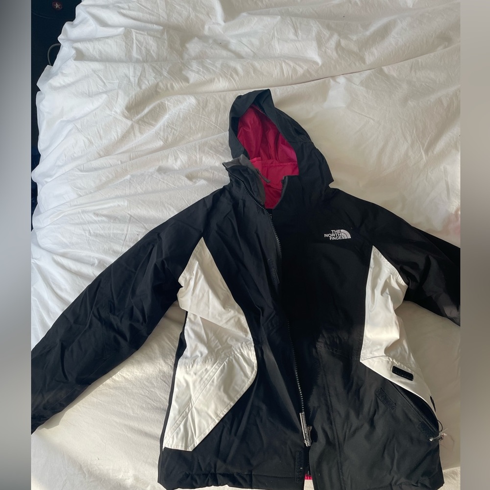 North face girls medium ski jacket